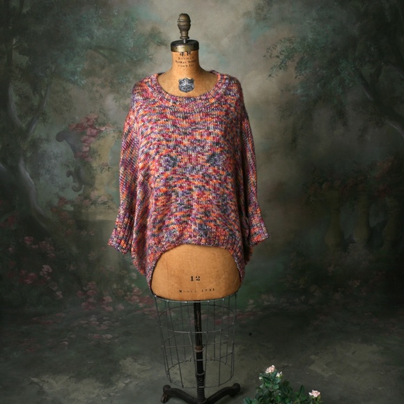 Elan HiLo Butterfly 3/4 Sleeve Multicolor Design S - Picture 7 of 8